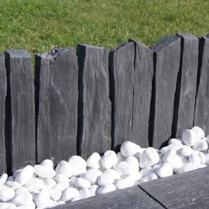 bordure jardin schiste pierre naturelle