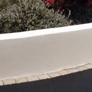 muret parpaing enduit bordure